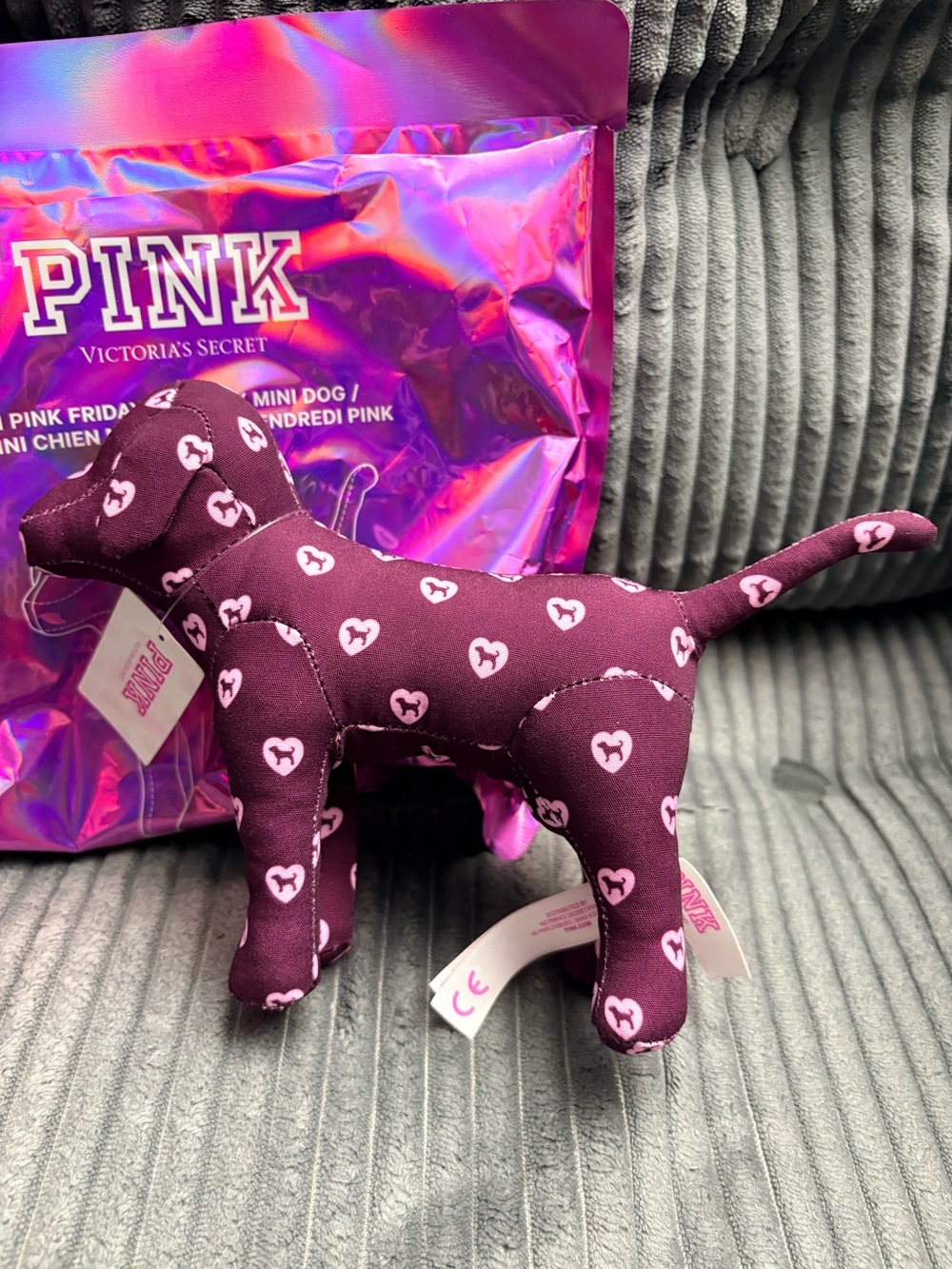 Victoria's Secret PINK Friday Mystery Mini Dog Box - opened